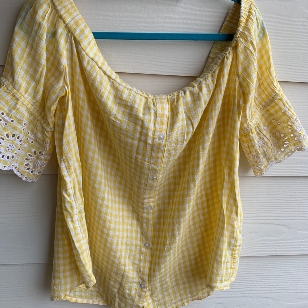 Off the shoulder shirt